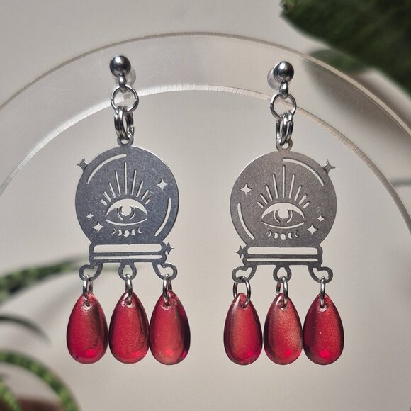 Merfolk Creations Jewelry - Witch's Brew Earrings